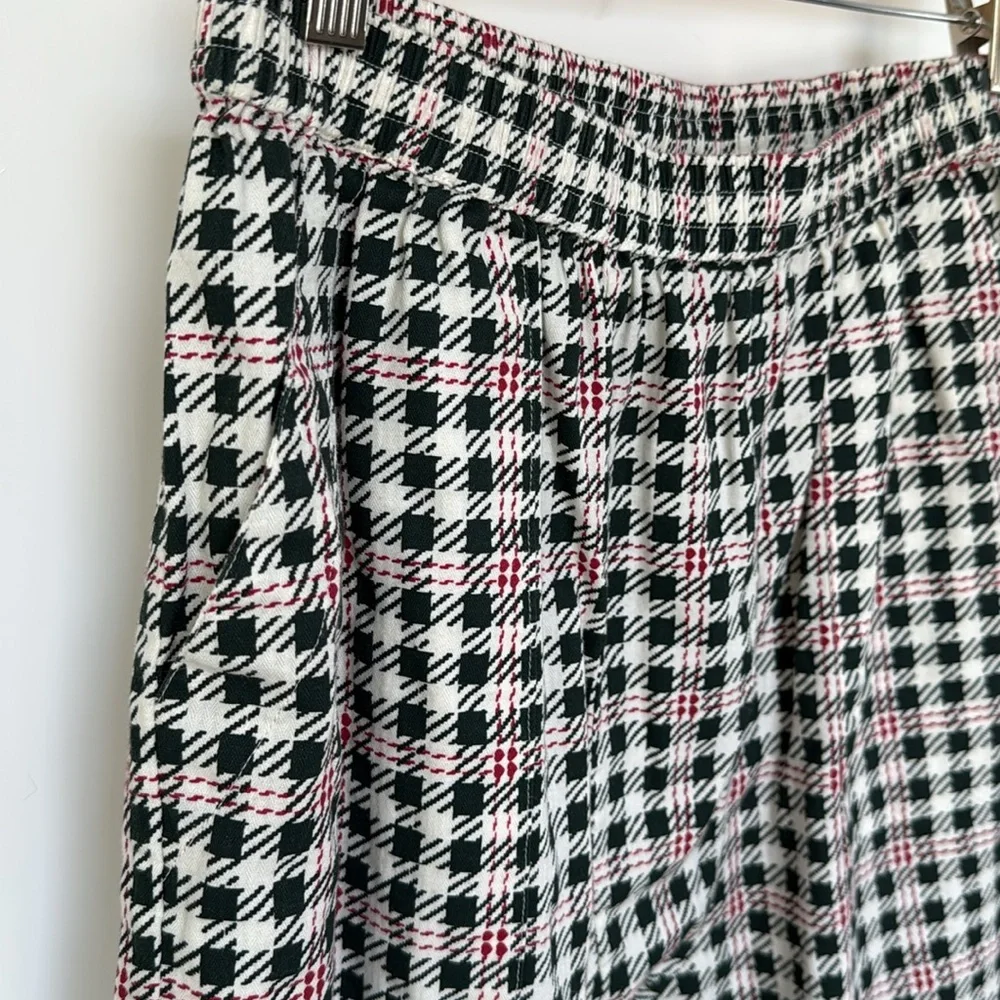 THE GREAT. SLEEP SET The Plaid Pajama Top and Pajama Bottoms Pants Winter Pine 1 - Picture 10 of 16